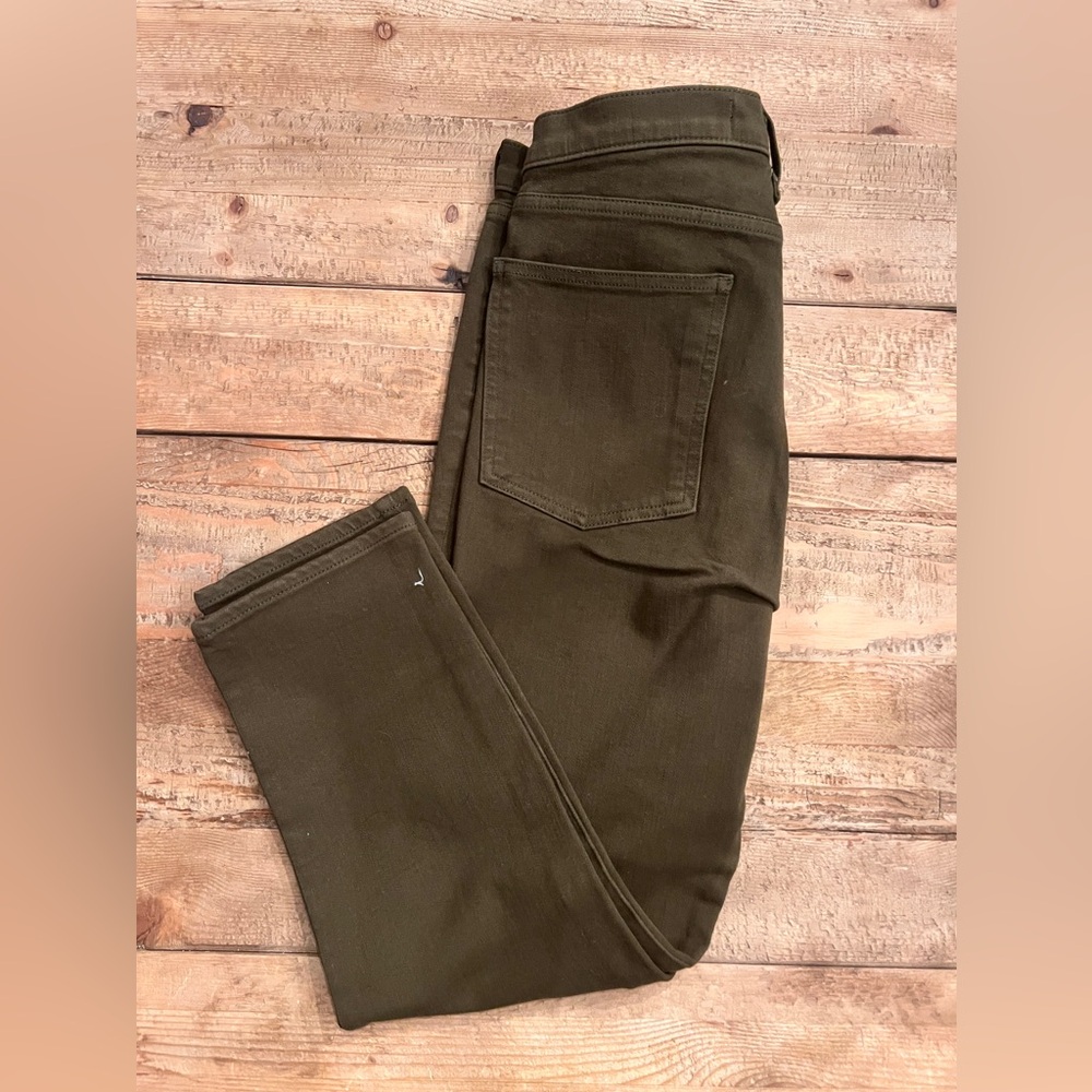 Veronica Beard Olive Green Jeans